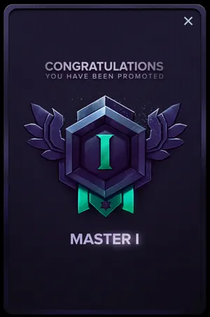 Gamba Master I rank badge