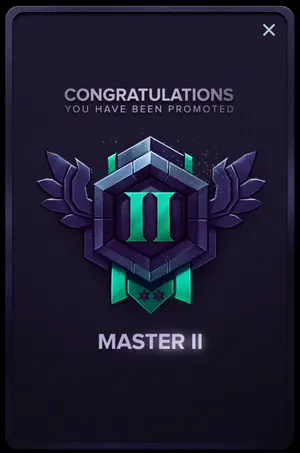 Gamba Master II rank badge