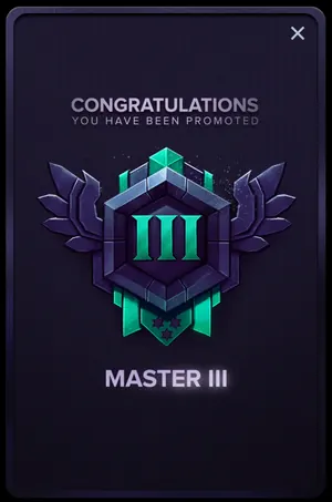 Gamba Master III rank badge
