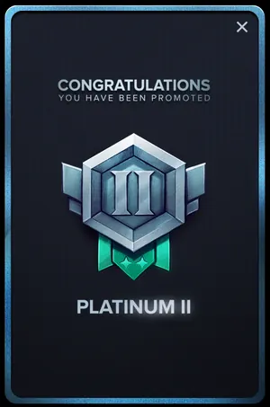 Gamba Platinum II rank badge