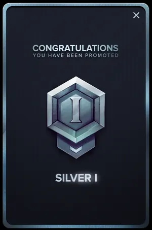Gamba Silver I rank badge